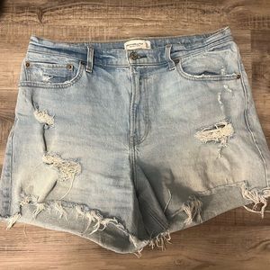 Abercrombie High Rise shorts